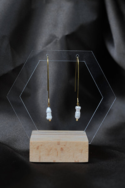 Luna Real Pearl Rice Earring