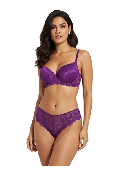 FUNELLA Set de sutien elegant din dantelă pentru femei