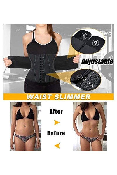 Generic Waist Trainer Belt, Waist Cincher Trimmer Slimming Workout Body Shaper For Weight Loss - 2XL