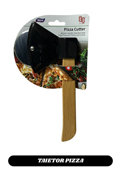 wei PIZZA CUTTER KNIFE, IRON+WOOD