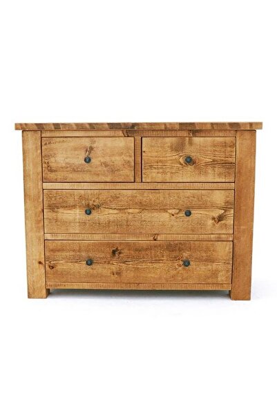 Bamena Wood Husk Ahşap Etejer
