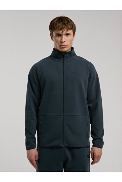 EVERLAST Ever Relaxed Regular Anthracite High Collar Men's Full Zip Sweatshirt