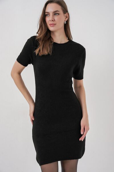 Hiccup Bdart Basic Mini Knitwear Dress