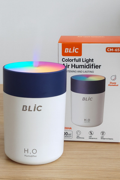 Blic Hava Nemlendiri led ambiyans renklı ışıklı