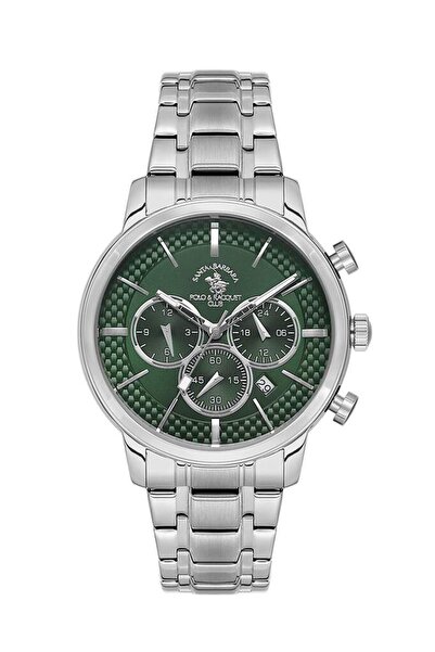 Santa Barbara Polo & Racquet Club & Racquet Club Sb.4.10046-5 Men's Wristwatch