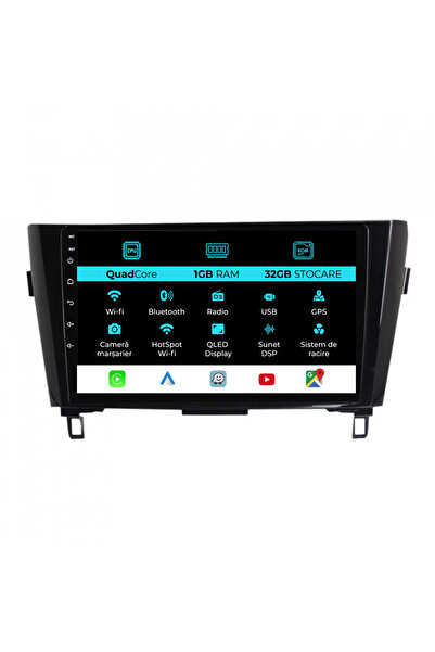 NavStore Dedicated Navigation Nissan Qashqai J11, X Trail T32 (2013-2018), 10Inch, 1Gb Ram, 32Gb Storage, Carplay