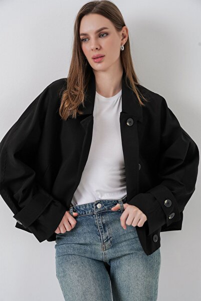 Hiccup BDART Оверсайз-тренч з кишенями та ґудзиками