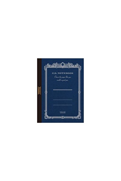 Apica دفتر ملاحظات فاخر CD A6 مخطط باللون الأزرق