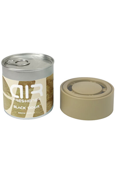 Black Odor Exotic Vanilla Air Freshener – Long-Lasting Car & Home Fresh Scent, 80g