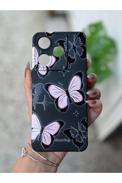 CaseKİdükkan جراب هاتف من السيليكون المخملي الداخلي بنمط منتفخ، متوافق مع هات...