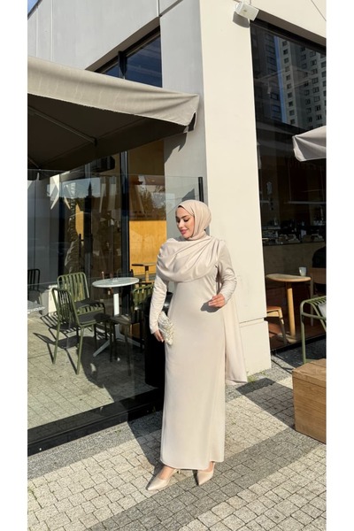 moda zeynaa Pelerinli Scuba