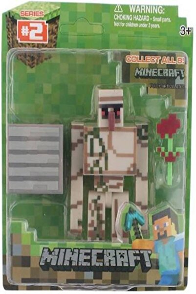 Generic Minecraft My World Moveable Doll