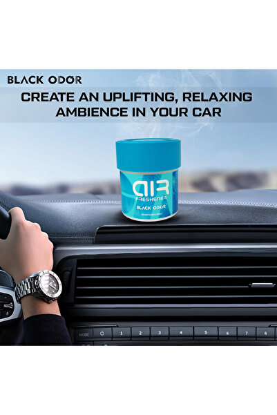 Black Odor Whispering Wish Air Freshener – Long-Lasting Car & Home Fresh Scent, 80g