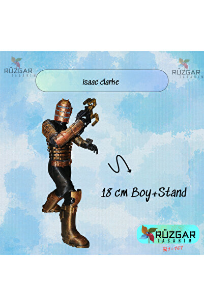 Rüzgar Tasarım Isaac Clarke Action Figure 18cm Figure