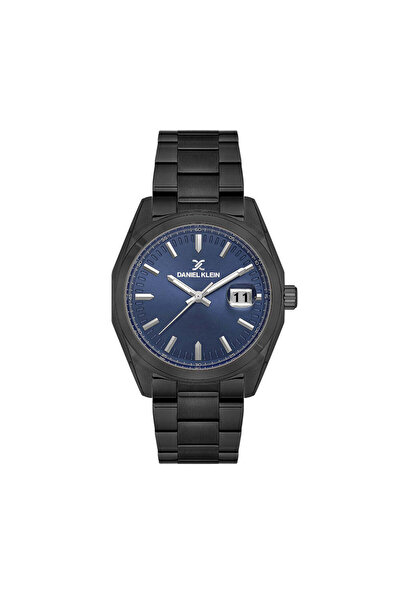 Daniel Klein Premium Black Stainless Steel Watch for Men DK.1.14137-6