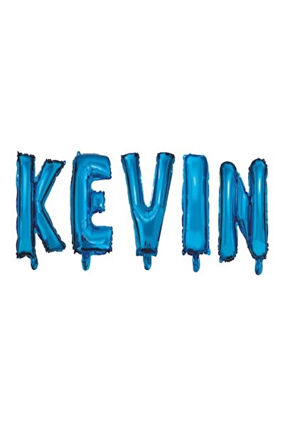 OEM Set Baloane Numele Kevin, Albastru, 40Cm