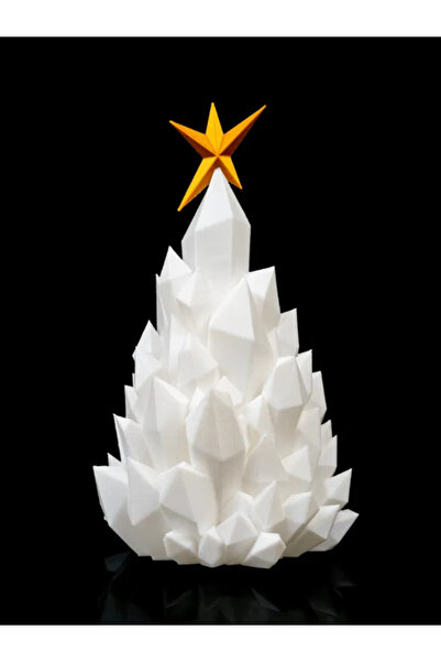 Epic Crafting 3D Lamp "Christmas Tree" 19cm - LED light winter decoration, premium geometric design