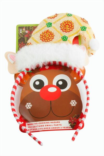 glovia bijuteri قبعة سانتا كلوز، تاج رأس السنة الجديدة