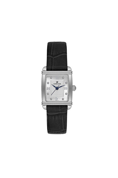 Daniel Klein Premium Black Leather Watch for Women DK.1.14116-1