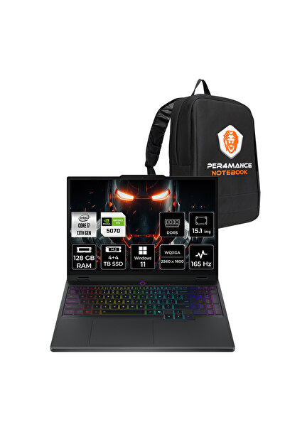 LENOVO Legion 5 i7-13650HX 128GB 4TB+4TB SSD RTX5070/8GB 115W 15.1" QHD+ 165H...