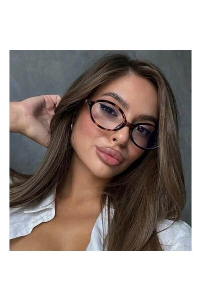 Xevo CatEye Polarized Leopard Women's Sunglasses, Transparent Lens