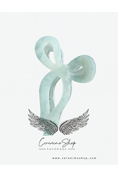 Cerenimo Shop Large Size Latch Buckle with Ribbon Look