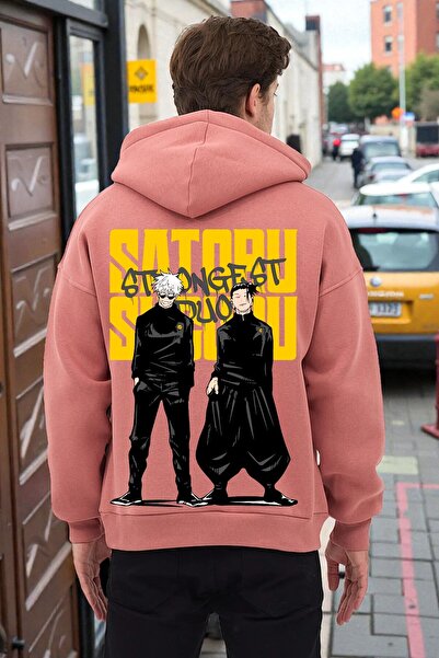 FG KONNİCHİWA Φούτερ Anime Kaisen Jujutsu με κουκούλα Ανδρικό Γυναικείο με κουκούλα Cosplay Gojo Satoru