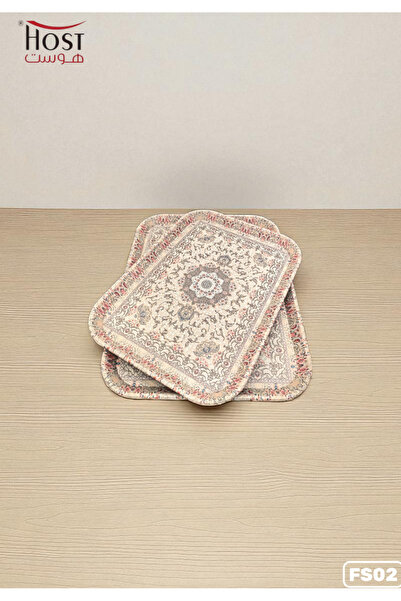 AL-HMAMMAMI Elegant decorative two-piece serving tray set