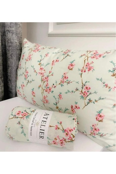 NURLATEX طقم ملاءات سرير مطاطية فردية