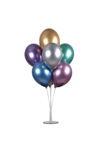 zola Plastic balloon stand, Zola®, white