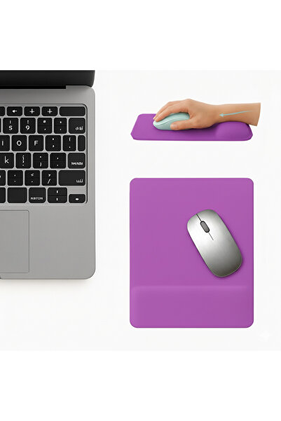Boldy Mousepad with Wrist Support - Non-Slip Mouse Pad - Mouse Pad - Rectangular Mouse Pad - Office Mousepad