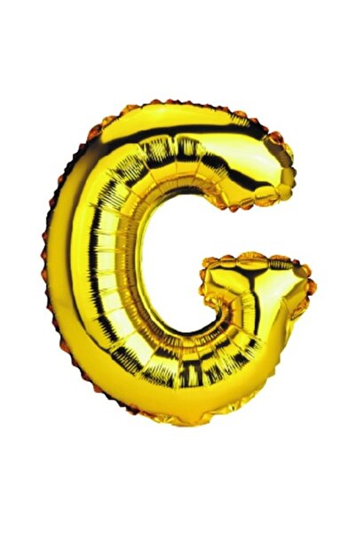 OEM Balon Litera G, Auriu, 40cm