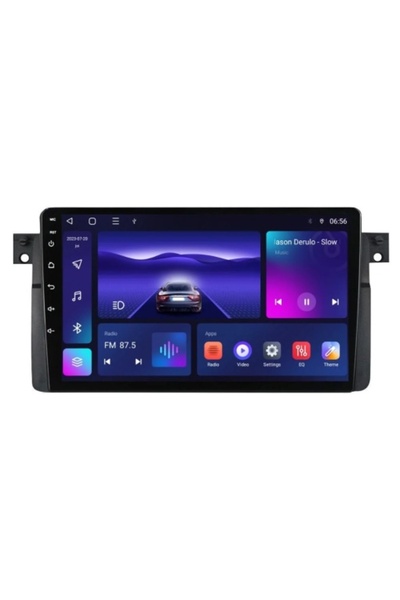 NAVI-ABC Navigație dedicată pentru BMW Seria 3 E46 (1999-2006) - Android 11 d...