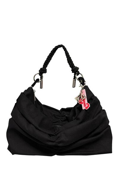 Y.M YÜZÜCÜ MARKETİ GEANTĂ DE UMĂR HAIY STUDIO - NEGRU ARGINTIU MARE (39x 19x ...