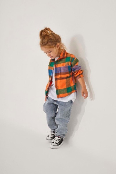 ibeeka Cămașă pentru copii unisex - multicoloră