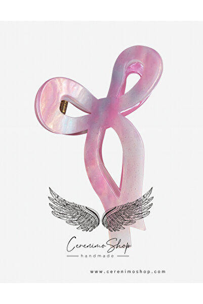 Cerenimo Shop Large Size Latch Buckle with Ribbon Look