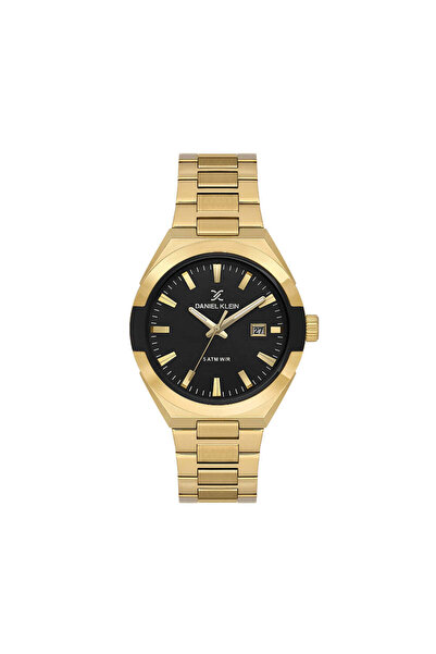 Daniel Klein Premium Gold Stainless Steel Watch for Men DK.1.14145-4