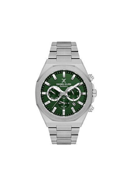 Daniel Klein Exclusive Silver Stainless Steel Watch for Men DK.1.14218-2