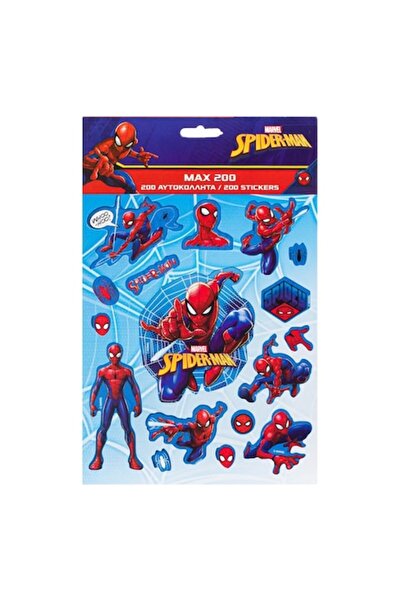 OEM Set de autocolante Marvel Spiderman, 200 de piese, multicolore