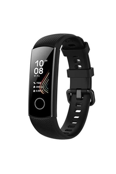 Mi7a Band 4 / Band 5 Akıllı Saat Uyumlu Sportif Çizgili Silikon Kordon/Kayış