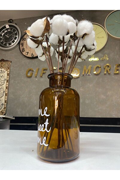 GFSMORE Decorative 10-Piece Cotton Flower