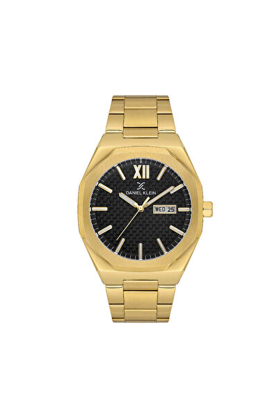 Daniel Klein Premium Gold Stainless Steel Watch for Men DK.1.14149-5