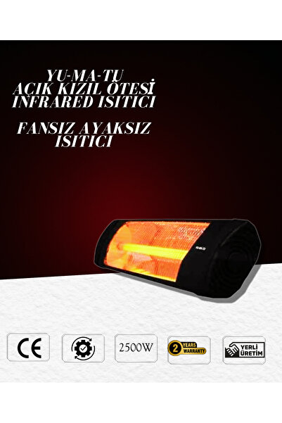 Yumatu 2500 Watt Elektrikli Soba Isıtıcı Duvar tipi