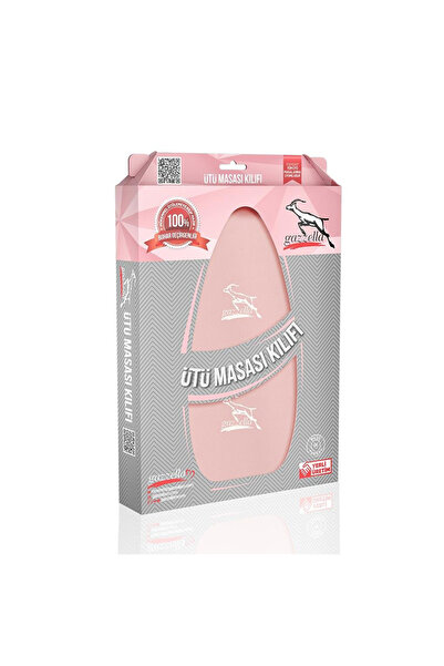 Gazella Siltex Ev Tipi Ütü Masası Bezi Pembe