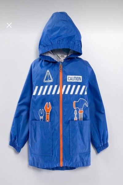 DeKuBaby Νέα σεζόν Σετ επισκευής Παιδικό παλτό με σχέδιο, αδιάβροχο, ανθεκτικό στο κρύο και τον αέρα