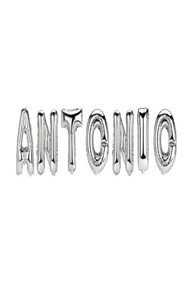 OEM Σετ μπαλονιών «Antonio», ασημί, 40 cm