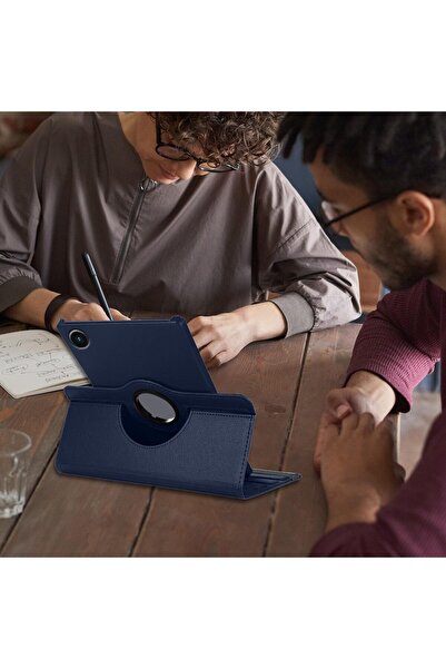 m.tk moveteck Samsung Galaxy Tab A11 8.7 Inch Compatible Tablet Case 360 Rotatable Stand Protective Cover + Pen X130