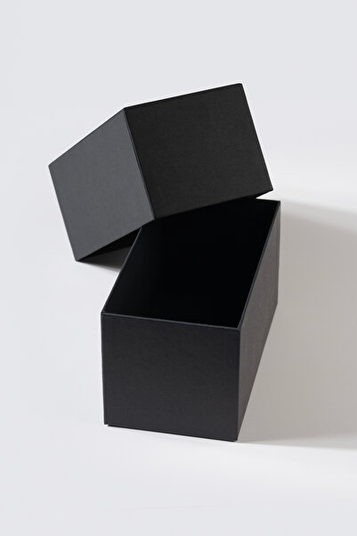 Miligram Paper 2 Adet 20x10x10 cm Siyah Sert Mukavva Kutu