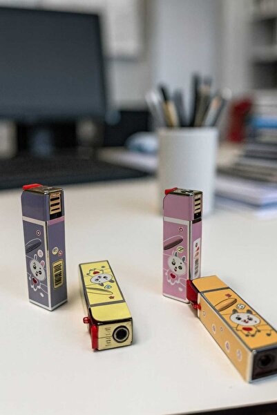 melmus Sevimli Karakter Desenli Renkli Turbo Pürmüz Alevli Gazlı Çakmak