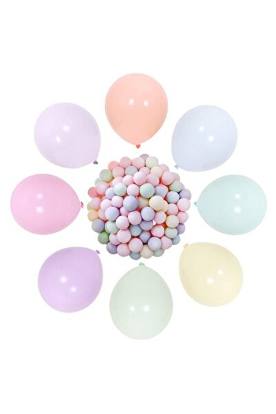 CeruleTree Set of 200 Balloons, Latex, Multicolor